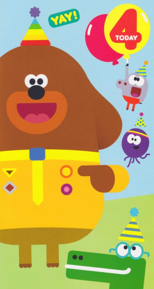 Paper Gift Wrapping Paper Hey Duggee HD006 Wrapping Paper 2 Sheet and 2