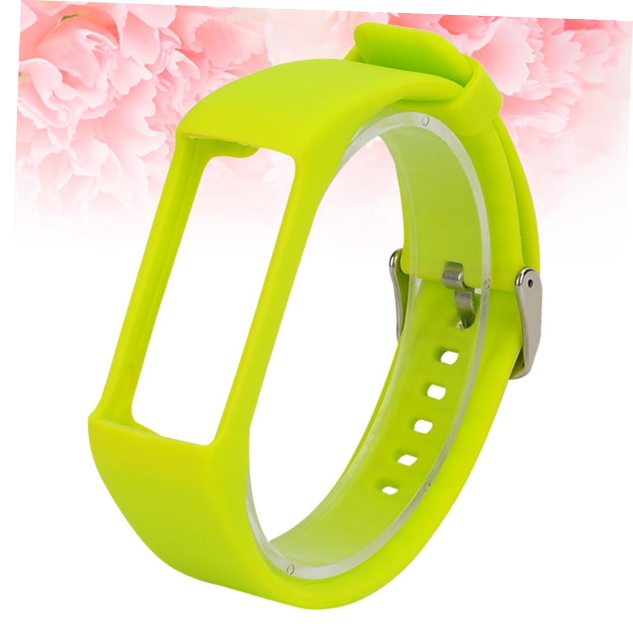 Artibetter 3piezas Correa De Reloj De Silicona Para Pulsera Inteligente De Moda Color Lima Diseño Cómodo y Estiloso Para Uso Diario