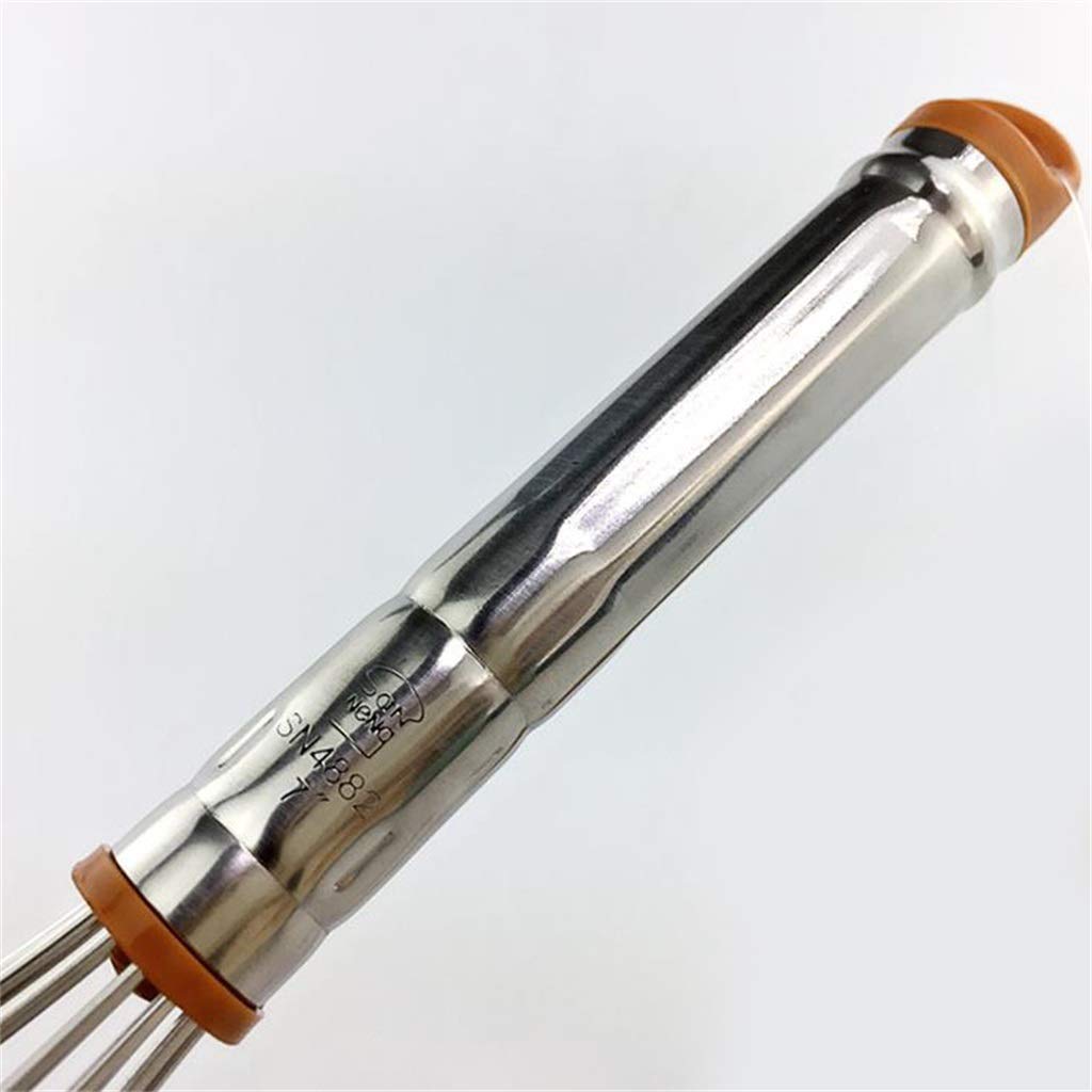 ZHANGXIAO Varillas De Batir, Acero Inoxidable Cocina Cocina Pastel Horneando Usado for Remover Huevo Harina (tamaño : 22cm+26cm+28cm)