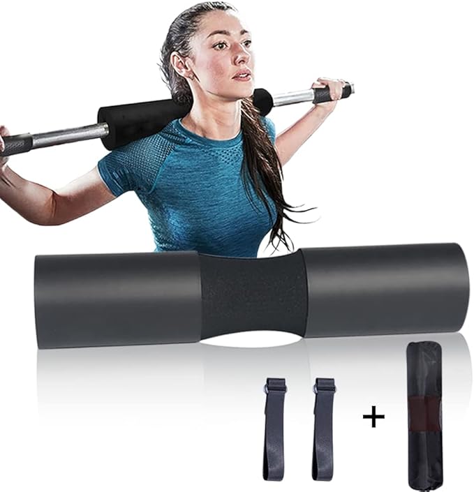 DimyFew Langhantelpolster Set - Nackenschutz Für Kniebeugen Mit Zubehör