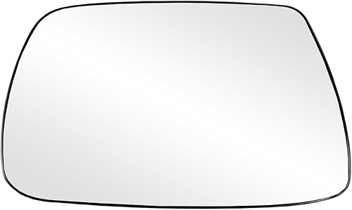 Fit System - Espejo de repuesto eléctrico, lado derecho con sistema de ajuste y placa de respaldo., Lado de conductor (izquierdo)