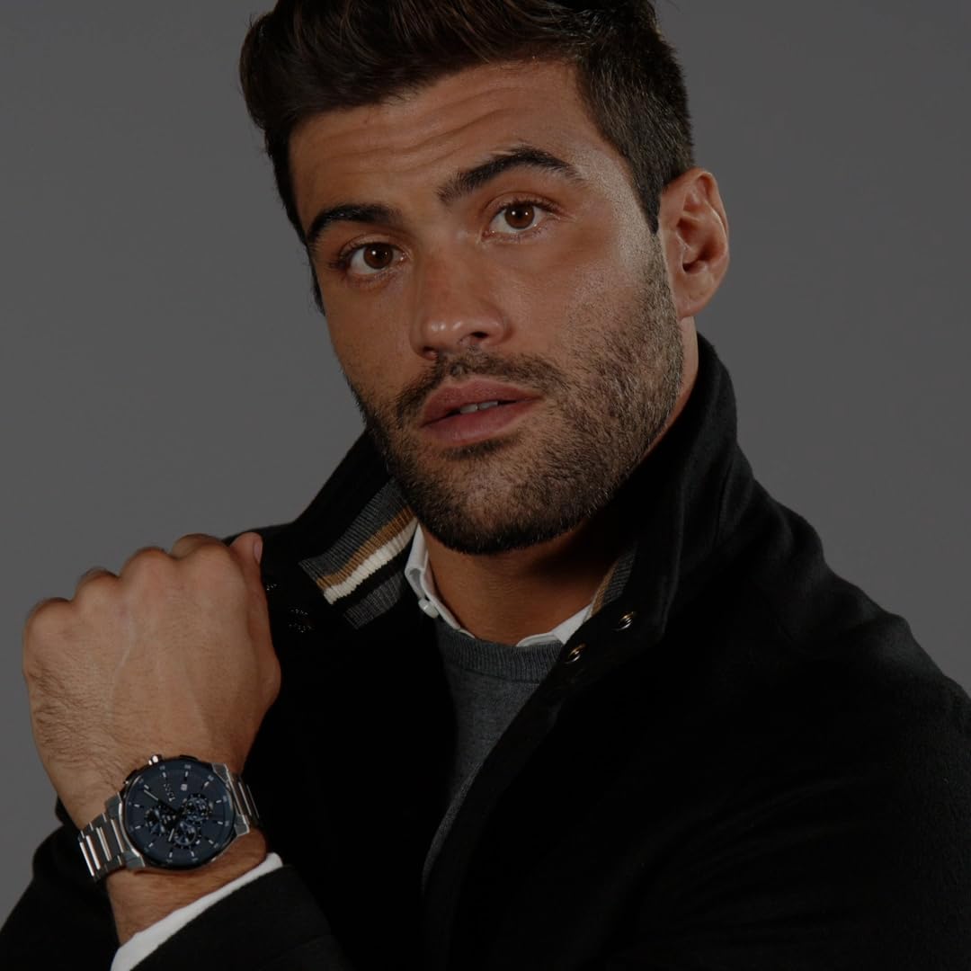 BOSS Reloj Cronógrafo de Cuarzo para Hombre Colección Peak 2.0 Collection con Correa en Acero Inoxidable o en Piel