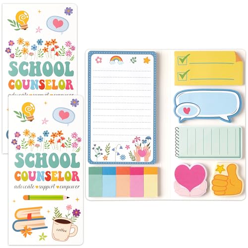 Bloc de notes autocollantes pour conseiller scolaire au bureau et réunions