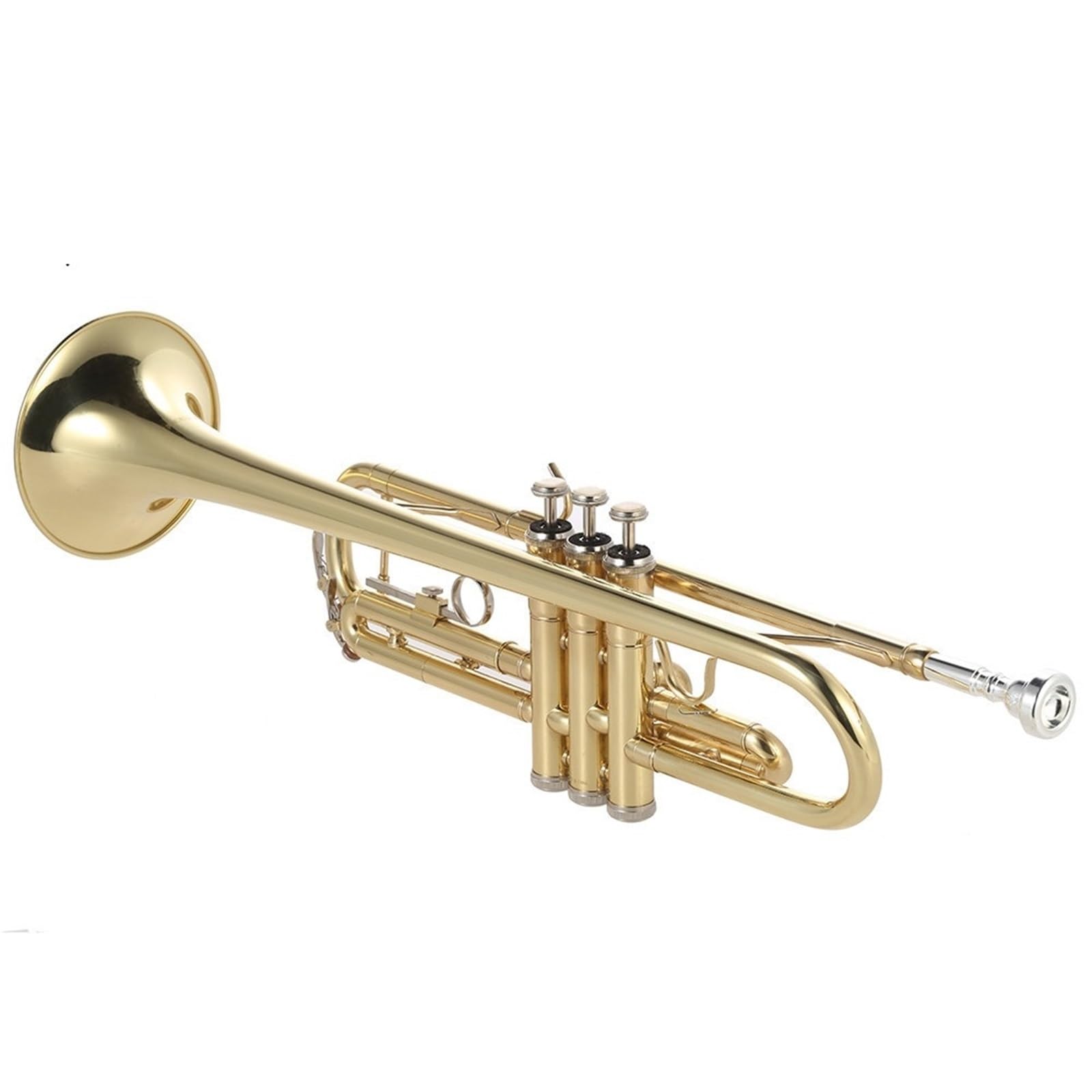 Trompeten Trompete Instrument B-Dur Profiprüfung Anfänger Rohr Messing Gold Kupfer Lack