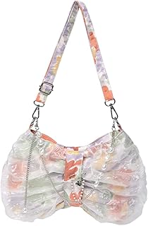 Bolsa De Ombro De Malha Para Meninas Bolsa De Estilingue Para Mulheres Bolsa De Ombro Única Bolsa De Ombro Grande Bolsa Grande Bolsa De Mão Feminina Bolsa De Ombro Para Menina