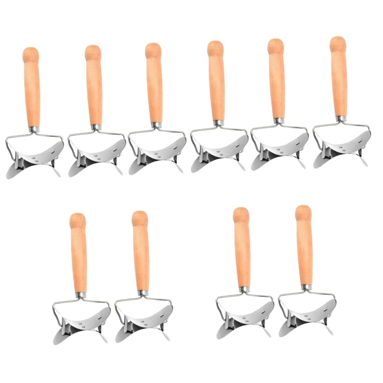 Ciieeo Lot De 5 Emporte-pièces Élégants Pour Boulettes Faciles À Nettoyer Pour La Pâtisserie Maison 2 Pièces X 5