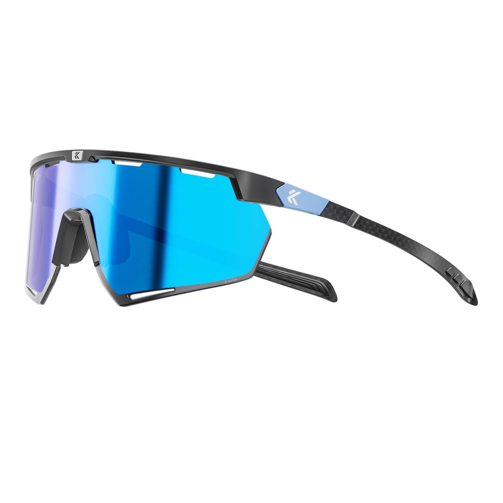 KAPVOE Lunettes de Cyclisme 26g Lunettes de Velo Sports Homme Femmes Route VTT Running Base-ball KOVEX Série - K432