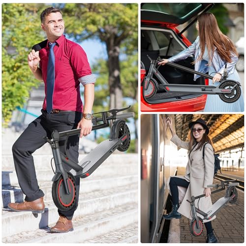 Electric Scooter, 19/22Mph, 8.5″/10″ Tires, 350W/500W Motor,