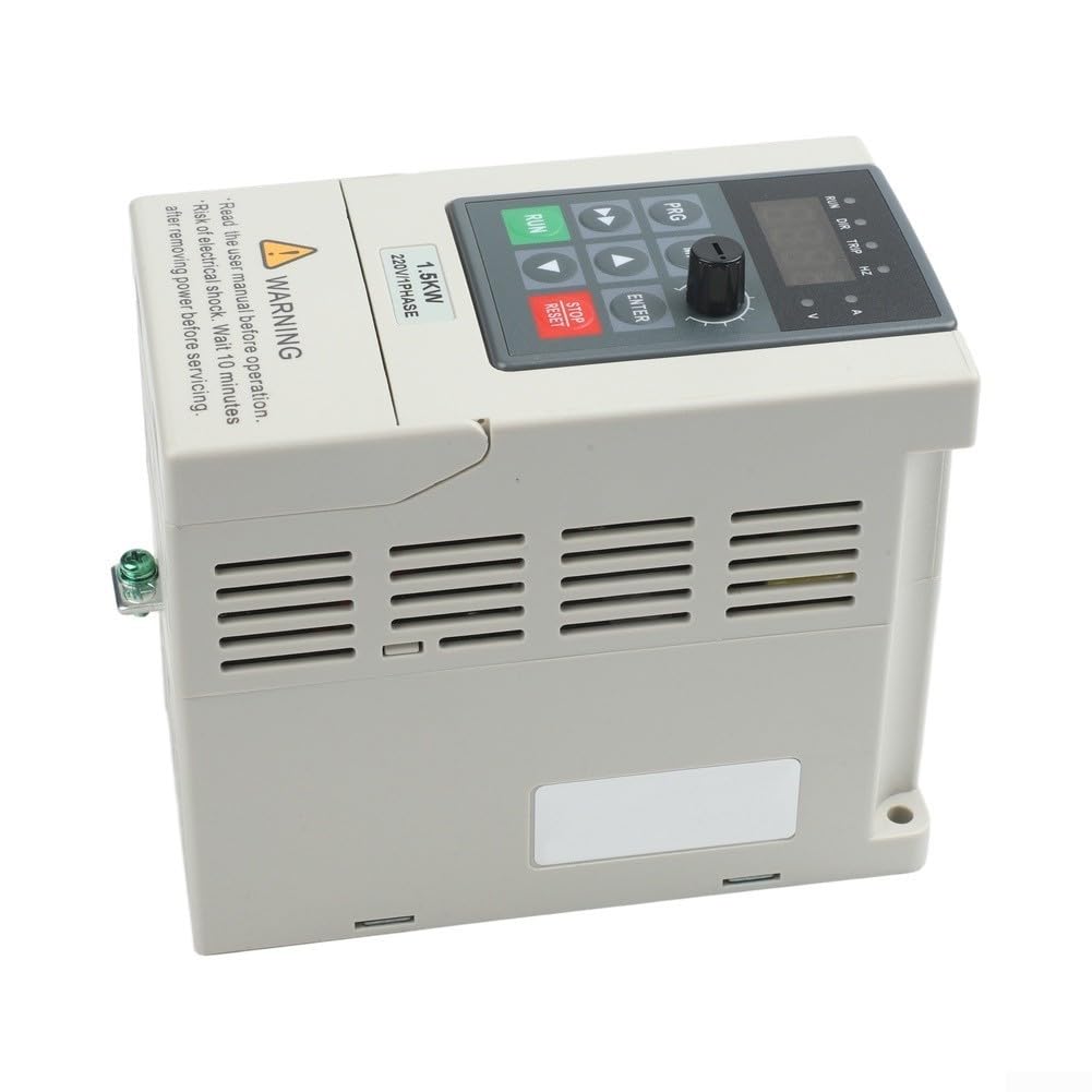 Frequenzumrichter 1,5KW 220V Eingangs- auf 3-Phasen 220V Ausgang für vfd Drehzahlregler mit Digitalanzeige für CNC Pumpen Lüfter Industrieanwendungen