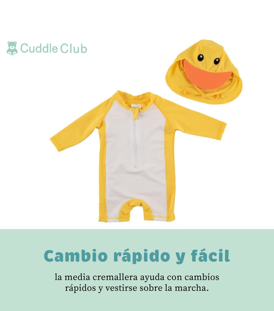 Cuddle Club Traje de Baño para Bebé de una Sola Pieza | Bloqueo de los Rayos de Sol