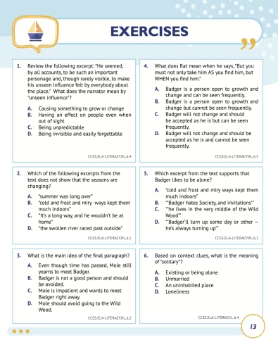 6th Grade Common Core ELA (English Language Arts): Daily Practice Workbook | 300+ Practice Questions and Video Explanations | Common Core State ... Standards Aligned (NGSS) ELA Workbooks) - Image 9