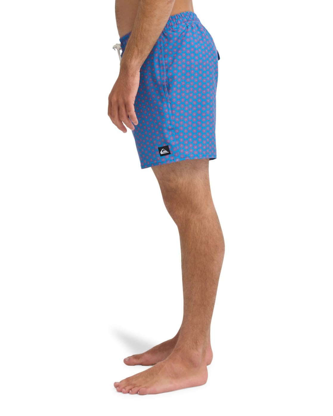 Quiksilver Stretch Printed Volley 16" - Short de Natación - Hombre - Azul.