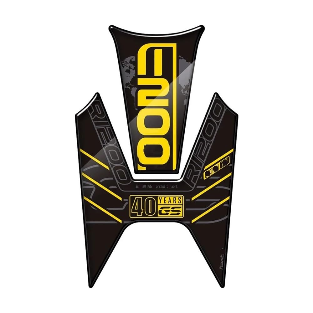 Autocollants de protection réservoir moto R1200GS 40 Ans et genouillères GS 2014-2018