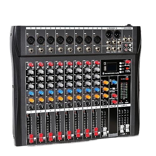 6 8 canales Dj controlador mezclador Audio sonido mesa de mezclas tarjeta profesional Pc consolas...