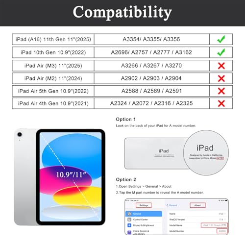 Coque iPad 11 pouces 2025 antichoc intégrale avec béquille multi-angle