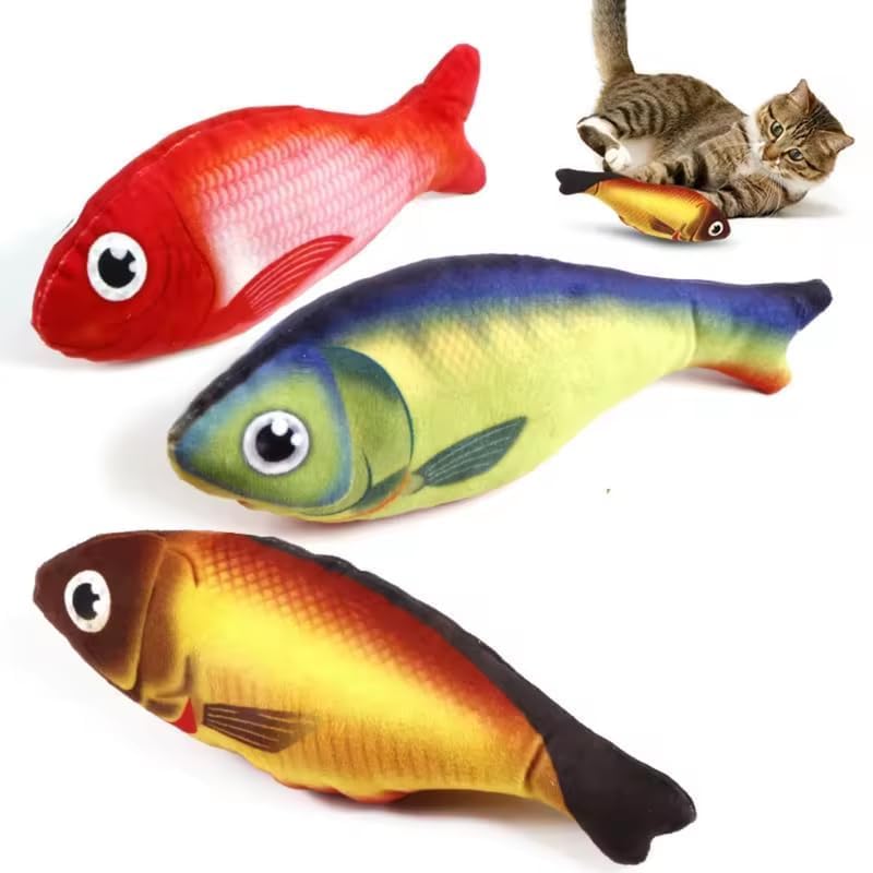 1 Pcs Pack Catnip Toy Interactive Plush for Indoor Cats Toys with Bell - Scratch Chewing Teeth Grinding Pillow Cleaning Kick Bite Resistant for Kitten Toy 3