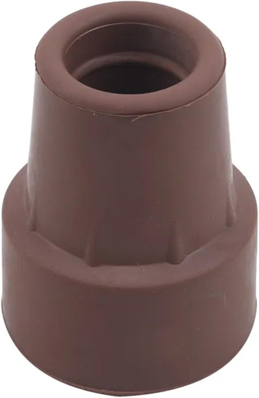 Rubber Cane Tips 12pcs Anti Skid Rubber Crutch Bottom Pads Protector Spare Replacement 16mm(Color03)
