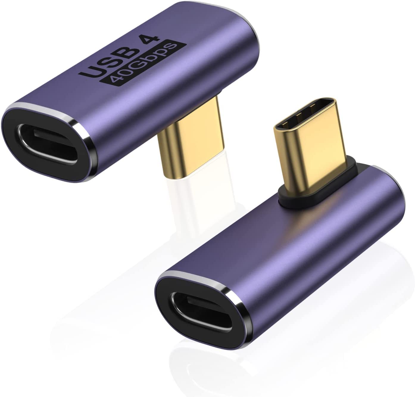 Tobo USB C Right Angle Adapter 240W, USB C Adapter 40Gbps, USB C Adapter 90 Degree USB C Male to Female Extender Support 8K Video with LED Light for ipad, MacBook, Tablet, Phone Pack of 2 (TD-940CC-)-picture-27