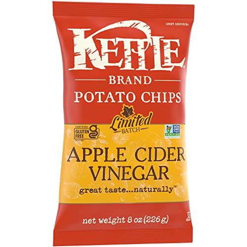 Image of Kettle Brand Potato Chips Apple Cider Vinegar Kettle Chips, 8 Oz
