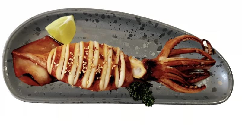 Platos de Melamina Lucky Star para Sushi Negro 12 uds miniatura 1