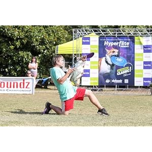 Hyperflite Pup HyperFlex Dog Flying Disc • Canine Competition-Approved Flying Disc • Tough and Flexible • Puncture Resistant • 7 Inch/90 Grams • Purple Hyperflite Pup HyperFlex Dog Flying Disc • Canine Competition-Approved Flying Disc • Tough and Flexible • Puncture Resistant • 7 Inch/90 Grams • Purple