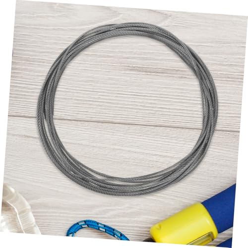 Cable de acero blando inoxidable LIFKOME flexible y resistente para tender ropa 6