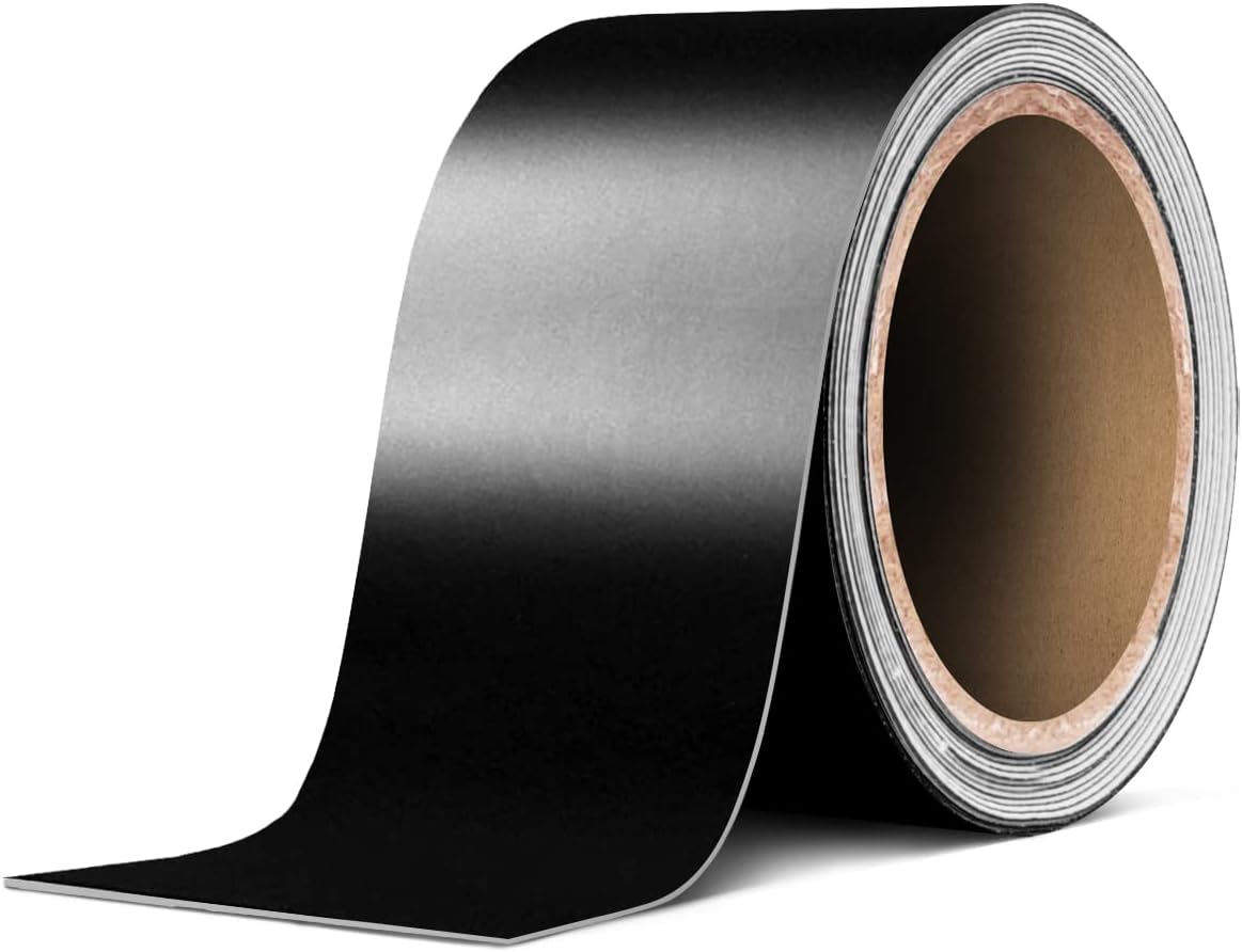 VViViD Black Matte AirRelease Adhesive Vinyl Tape Roll (12