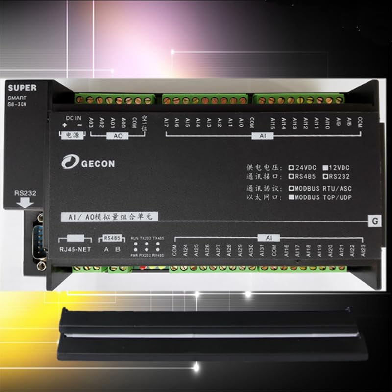 Wiring Connecting Terminals - FX5-4AD-ADP PLC FX5U Analog Temperature Input and Output Module Original - (Color: FX5-4AD-ADP)