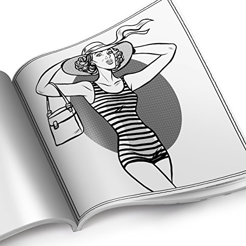 Malbuch für Erwachsene: Moderne Frauen (Im