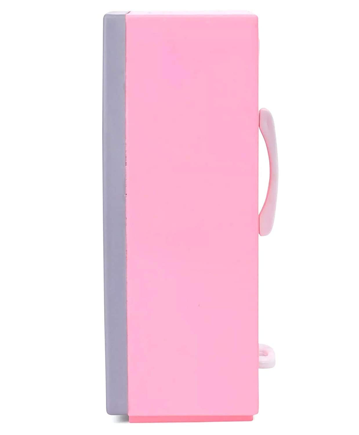 Shivaaro Plastic Premium Fridge Toy for Kids, Lovely 2 Drawer Refrigerator Kitchen Toy (Pink) 4