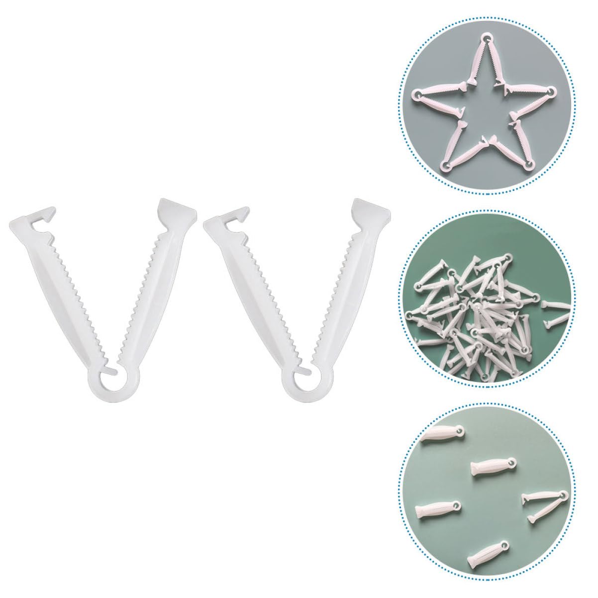 SUPVOX 500pezzi Clip Ombelicale Per Clip Pratiche Per Maialini Accessorio Per Allevamento Bestiame Protezione Per Dei Porcellini