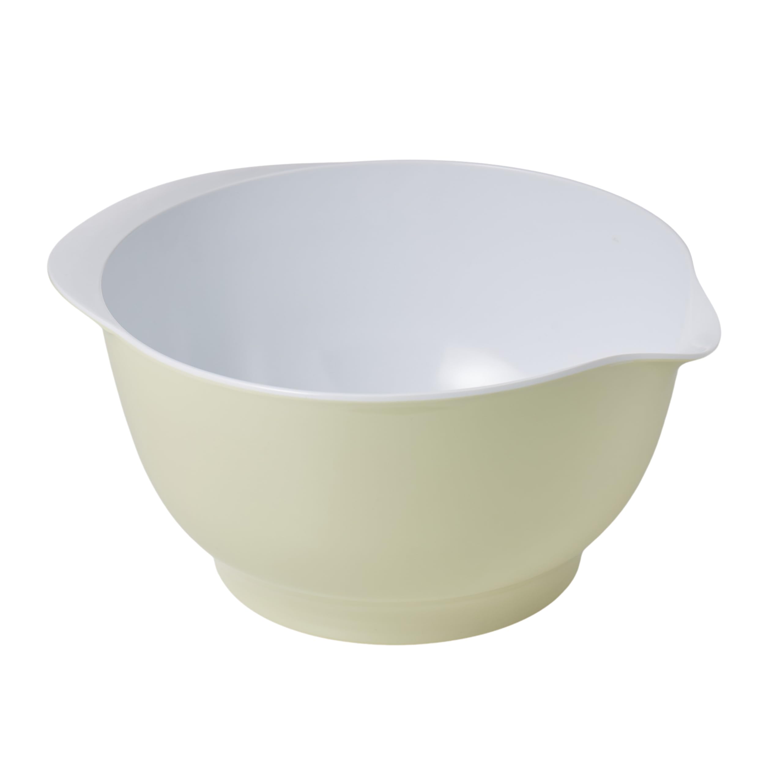 Zeal Melamine Large Non Slip Mixing Bowl - 23cm - 4ltr - Cream