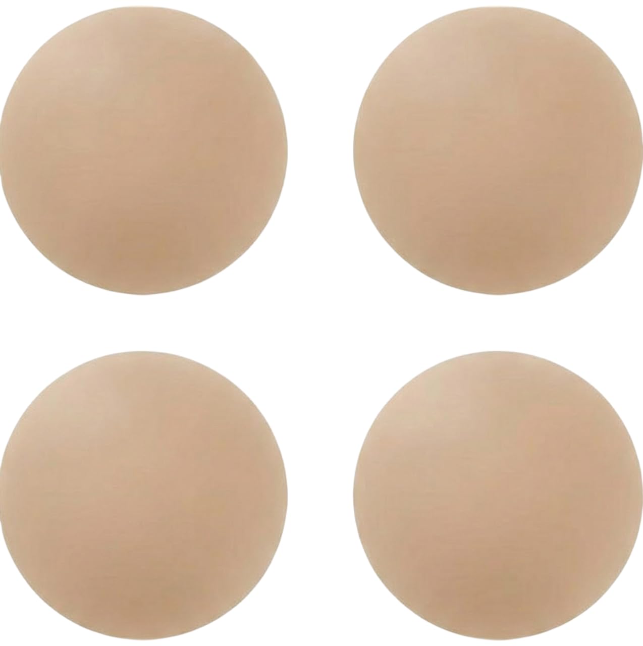 Nipple Covers for Women - Reusable Silicone Pasties, Waterproof & Seamless Adhesive Breast Petals, Invisible No-Show Sticky Bra, Washable & Soft-image-40