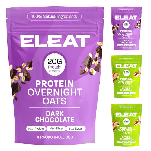 ELEAT | High Protein Overnight Oats Healthy Breakfast | Variety Pack
