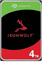 HD Interno Seagate IronWolf 4TB ST4000VN006 SATA 6Gb/s 5400 RPM 256MB Cache CMR – Disco Rígido para NAS e PC