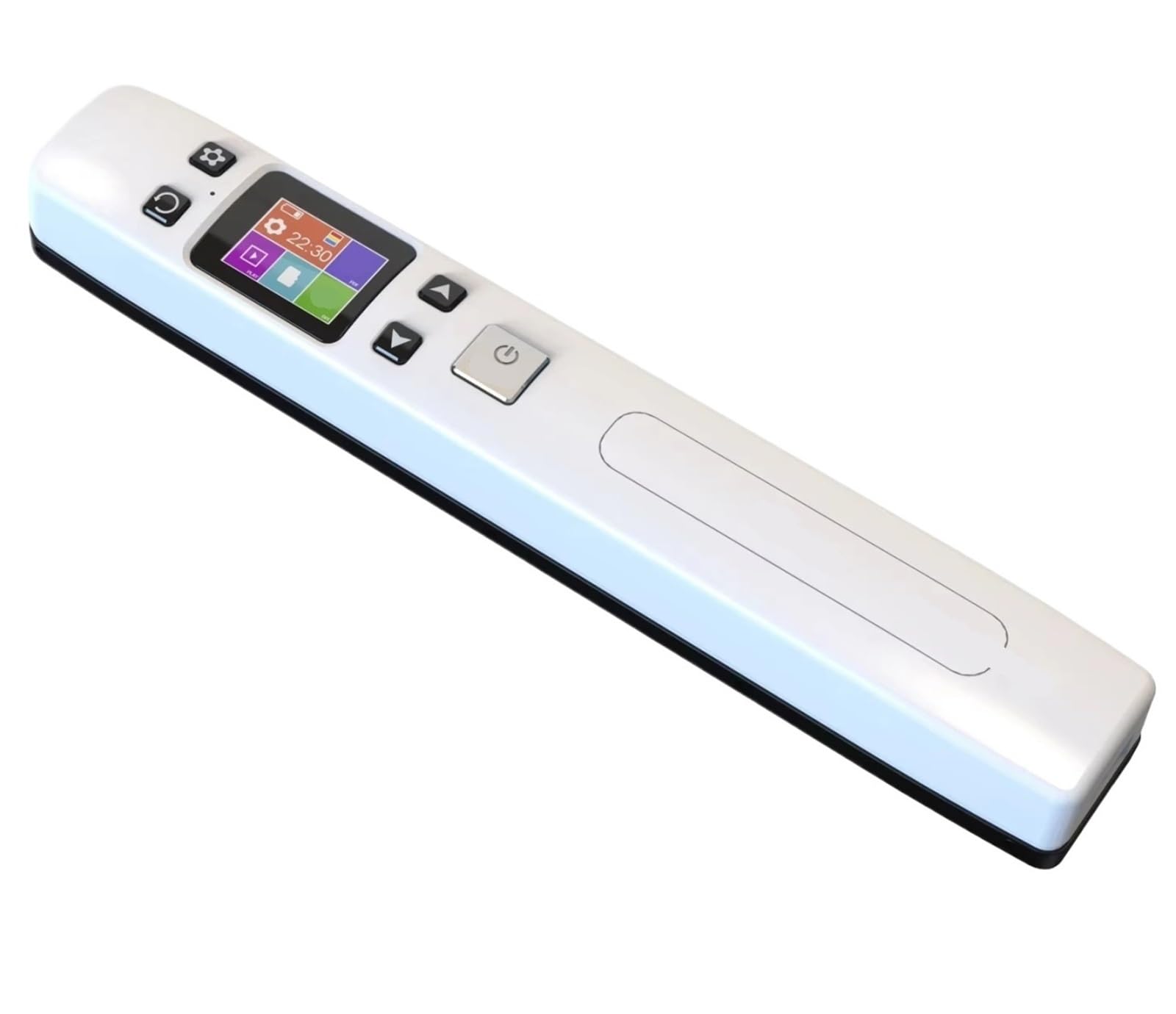 Escáner de Documentos, Escáner Portátil WiFi For Documentos, Tareas, Escaneo De Fotos,para el hogar(White)