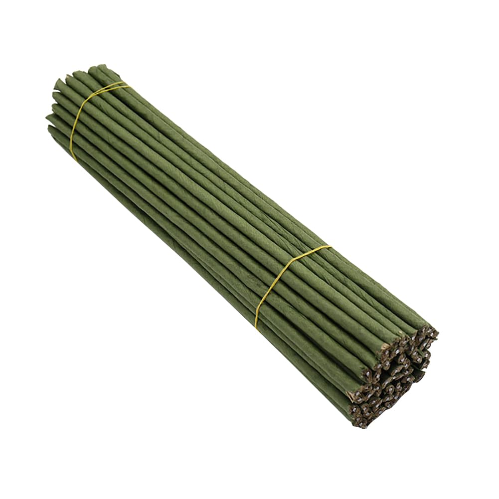 Alambre para hacer coronas y arreglos de bodas con 50 tallos florales JIHUOO