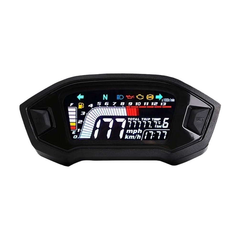 Motorcycle Speed Gauge Odometer Digital Tachometer Meter 13RPM Intelligent for GROM 2013 2014 2015 2016 2017 2018 2019 for MSX125
