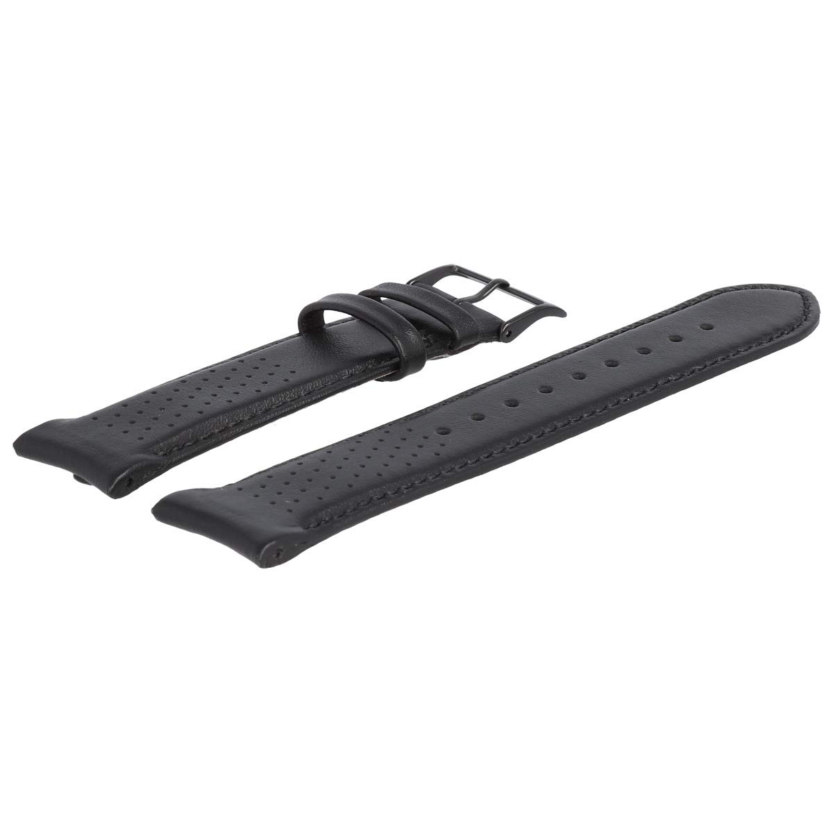 HUGO BOSS Uhrenarmband 22mm Leder Schwarz Glatt - 659302762