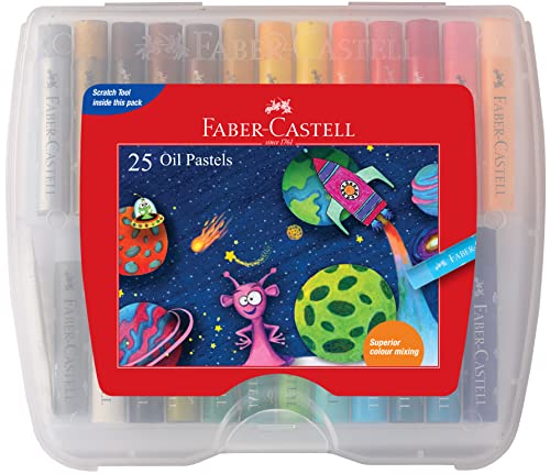 Image of Faber-Castell Oil Pastel Set - Pack of 25 (Assorted)