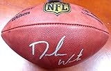 Deshaun Watson Autographed Official N.F.L Leather Football Beckett BAS Stock #113700
