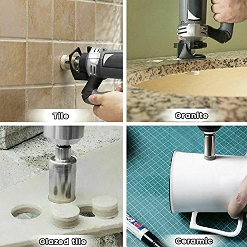 Broca de diamante 10 mm para vidrio y piedra miniatura 6