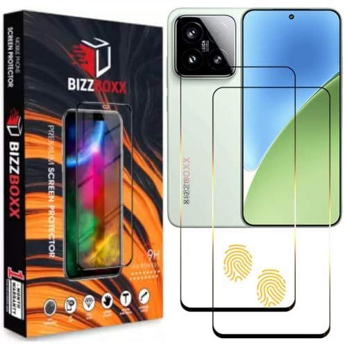 Image of Tempered Glass Compatible For Xiaomi 15 Tempered Glass Screen Protector Guard Fingerprint Working - Installation kit (For Mi 15-6.36 inch) - Pack of 2