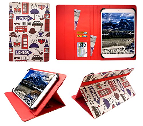 Sweet Tech Onda V10 Pro/Plus 10.1 Pouces Tablette Attractions de Londres Universel Étui Coque Housse (10-11 Pouces) de
