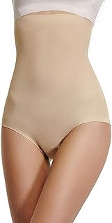 plumbury Blended Women's Seamless High Waist Tummy Control Butt Lifter Shapewear Brief Panty-picture-20