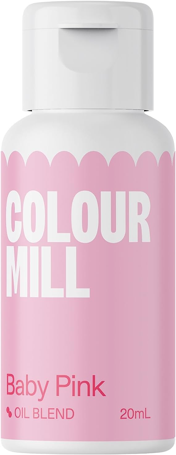 Color Mill Oil-based Food Coloring, 20ml Baby Pink