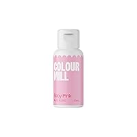Vista 30 de Colour Mill Colorante para alimentos a base de aceite, 0.68 onzas líquidas (20 ml), rojo rosado