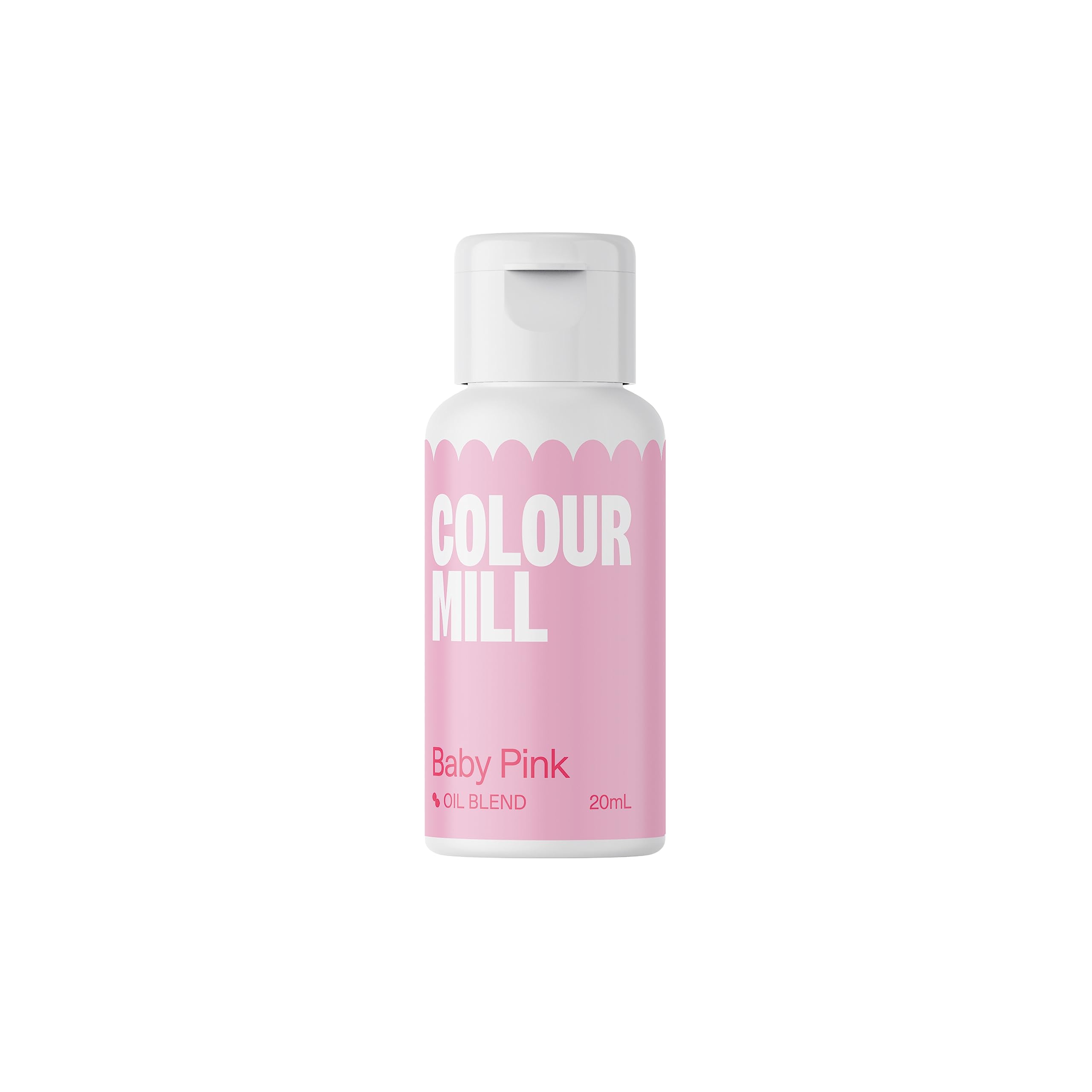 Colour Mill Oil Blend Food Colouring Baby Pink: Next Generation Oil Based Food Colours - 20 ml