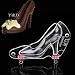 3D DIY Tools New Belgium High Heel Shoe Shoes Shaped Polycarbonate Chocolate Molds Candy Plastic Mold Mould by HappyChef