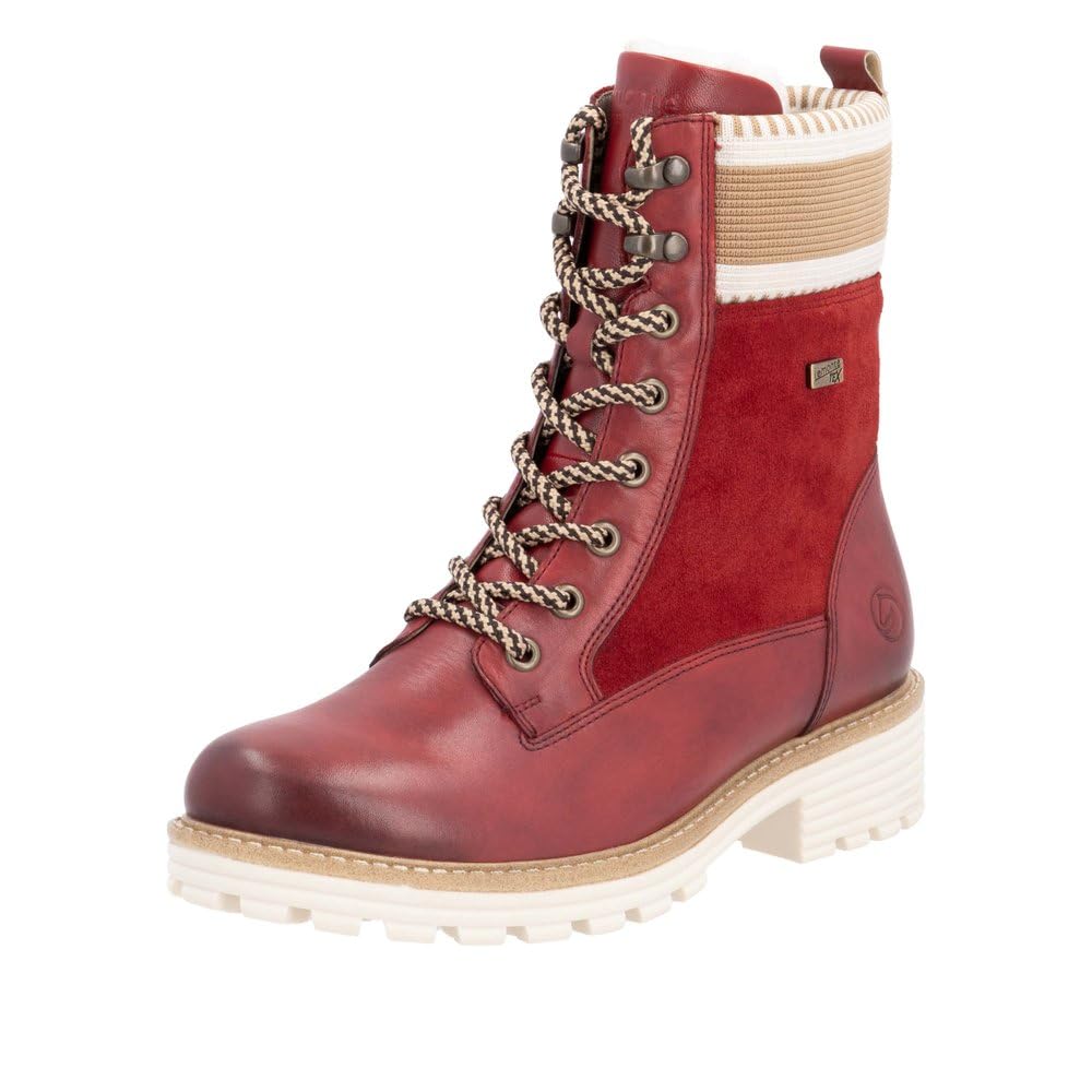 Remonte Women's D0w77 Ankle Boots, red, 5 UK